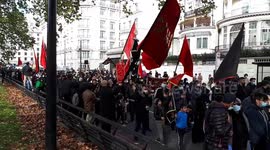 Thousands of Muslims march through central London for Arbaeen despite coronavirus fears