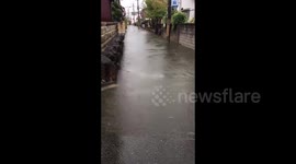 Japan: Typhoon Choi-Wan Brings Heavy Rain, Causing Severe Flooding In Nara