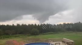 US: Tornado-Like Funnel Cloud Spotted Off Good Hope, Georgia