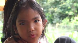 Four generations of Indonesian family all have rare genetic condition that turns eyes bright blue