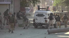 Two dead in firefight as Indian security forces clash with rebels in Kashmir capital