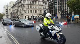 Prime Minister Boris Johnson arrives to announce new lockdown measures at the House of Commons