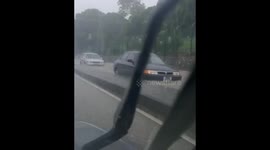 Flooding Traps Vehicles Along The Eastern Main Road, Laventille, Trinidad