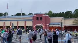 US: Voters Lined Up As Early Voting Starts In Georgia 7