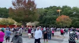 Voters line up in huge lines for early voting in Georgia