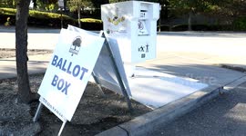 Ballot drop box in California accidentally left unlocked after service Sunday