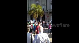 Anti-government protesters rally in cities across Argentina