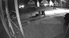 Women steal Trump 2020 sign in Wickliffe, Ohio