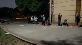 US voters express shock over 'unbelievable' queues at polling stations in Texas