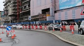 Turn out to see Batman filming