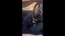 Crazy Uber driver looses his temper