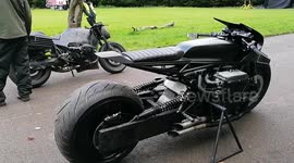 Batman filming Anfield cemetery