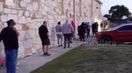 US: Long Lines Continue On Day 2 Of Early Voting In Texas