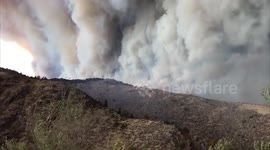 US: Smoky Morning In Larimer County, Colorado After Cameron Peak Fire Flared Up Overnight 4