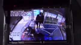 Elderly Chinese man throws phone into coin box on bus after driver said he can 'pay by phone'