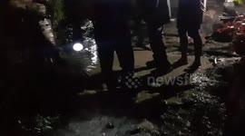 Homese Submegered From Floods In The Philippines