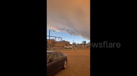 Blanket of smoke blocks the sun as Cameron Peak Fire engulfs parts of Colorado