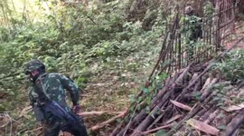 Thai soldiers patrol northern border with Myanmar amid COVID-19 fears