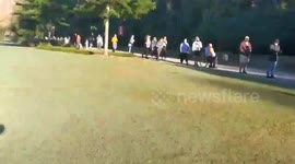 US: Long Lines At Day 1 Of Early Voting In North Carolina 2