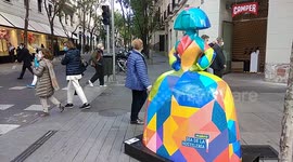 Las meninas gigantes vuelven a las calles de Madrid