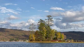 Bald Eagle and Windmills in Roxbury, Maine