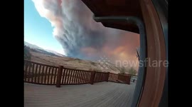 Ominous blanket of smoke from Cameron Peak Fire cloaks sky above northern Colorado