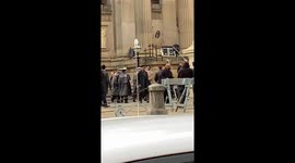 Robert Pattinson seen filming scenes for 'The Batman' in Liverpool