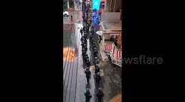 Thailand: Heavy Police Force Deployed Across Bangkok Before Another Massive Protest Begins 2