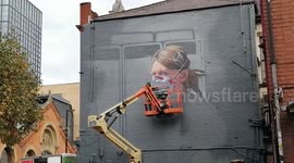 Covid Mural Manchester