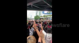 Thailand: Demonstrators Converge In Pathum Wan For Friday Protests Calling For PM Resignation