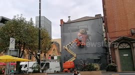 Covid Mural Manchester