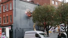 Covid Mural Manchester