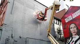 Covid Mural Manchester