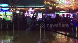 Various Casino and Slot Machines Gambling Shots