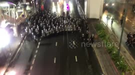 Thailand: Police Make Late-Night Arrests, Clear Streets Of Remaining Protesters