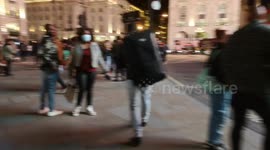 People Depart Lockdown London