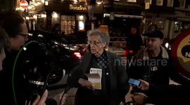 Piers Corbyn holds