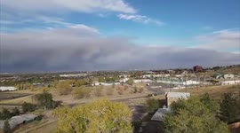 Smoke from Colorado Wildfires moves into Denver Metro area