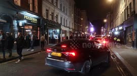 Soho In London At 10:30 Pm Is Near Empty As People Get Ready For The Tier 2 Lockdown