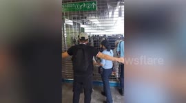 Train Stations Closed Amid Protests In Bangkok, Thailand