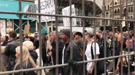 Central London brought to standstill as hundred join anti-lockdown march