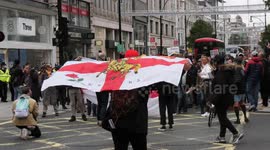 Hundreds march in London against Covid measures