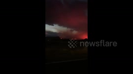 US: Cal-Wood Fire Breaks Out In Colorado, Prompting Evacuations And Road Closures