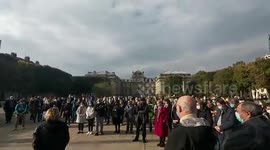 France: People Pay Tribute To Teacher Beheaded After Showing Muhammad Caricatures In Class 3