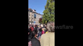 France: People Pay Tribute To Beheaded Samuel Paty Across Country