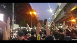 Thailand: Pro-Democracy Protesters Occupy Intersection In Bangkok 2