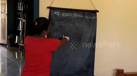Longer Version_Amputee teacher offers free education for children in western India