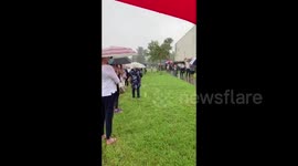 US: Voters Line Up As Early Voting Starts In Florida 6