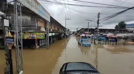 Flooding Persists In Thailand's Nakhon Ratchasima After Dam Discharge