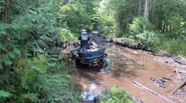 Lady in Mud